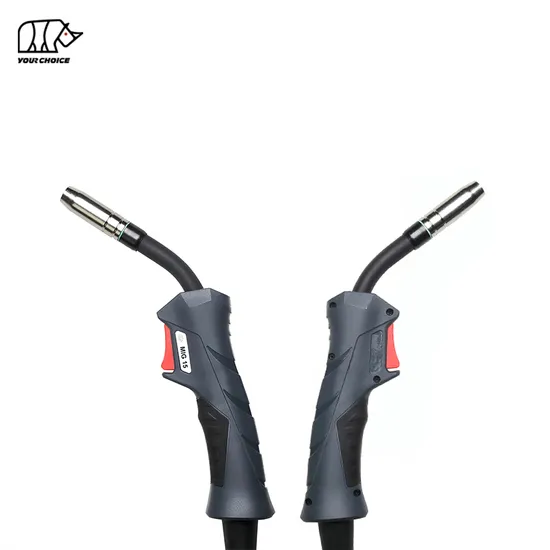 CO2 Gas MIG / Mag Copper Industrial Cable Welding Torch