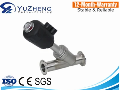 Stainless Steel Sanitary Clamp Pneumatic for Gas